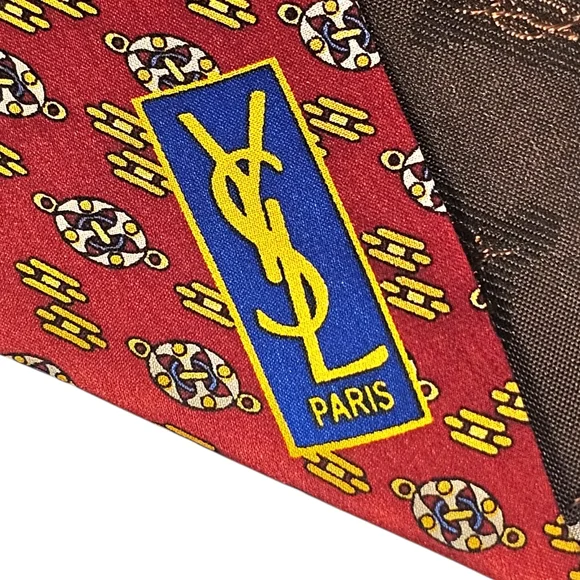 YVES SAINT LAURENT TIE - Picture 9 of 12